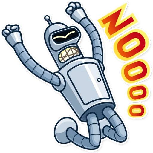 Набор стикеров Bender для WhatsApp 24