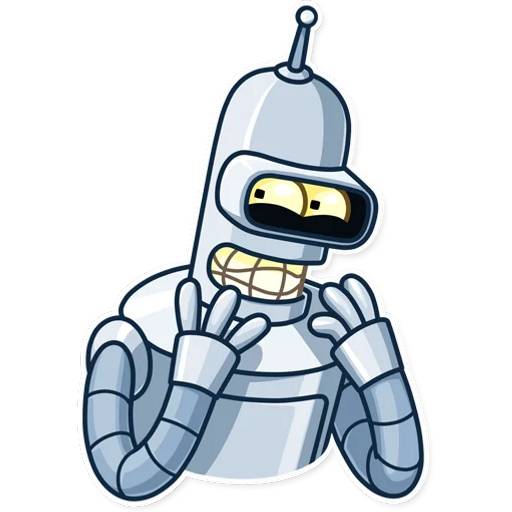 Набор стикеров Bender для WhatsApp 25