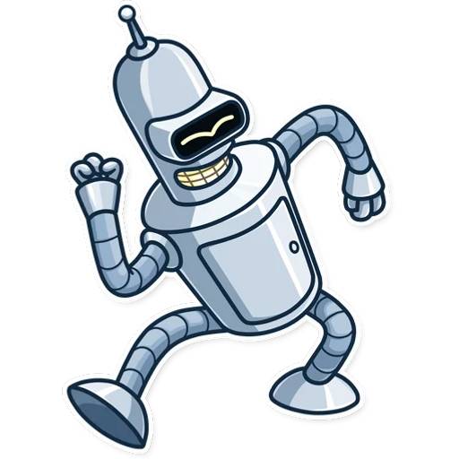 Набор стикеров Bender для WhatsApp 5