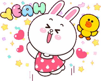 Набор стикеров Boobib × BROWN & FRIENDS для WhatsApp 19