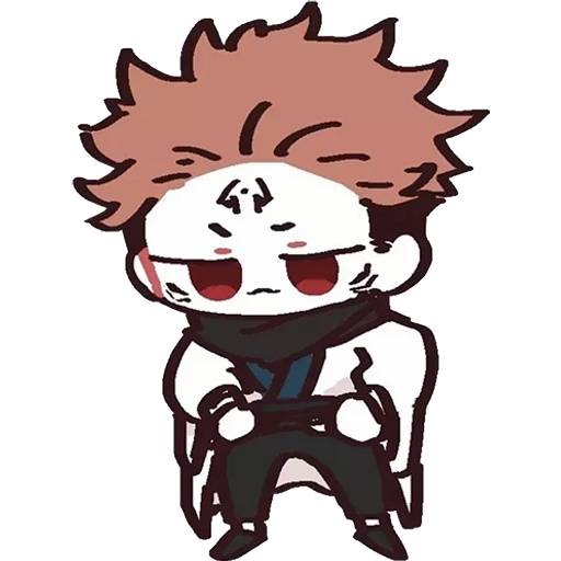 Набор стикеров Jujutsu Kaisen #3 для WhatsApp 10