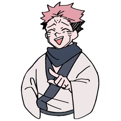 Набор стикеров Jujutsu Kaisen #3 для WhatsApp 12