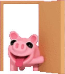 Набор стикеров Adorable Rosa the Pig для WhatsApp 11