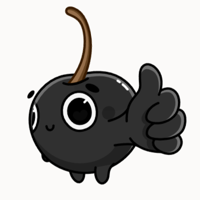 Набор стикеров Black Cherry для Telegram 1