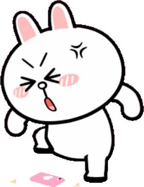 Набор стикеров HyperRabbit x BROWN & FRIENDS 2 для WhatsApp 17