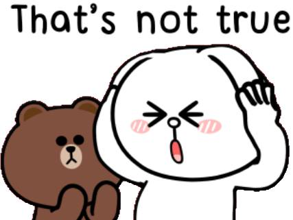 Набор стикеров HyperRabbit x BROWN & FRIENDS 2 для WhatsApp 19