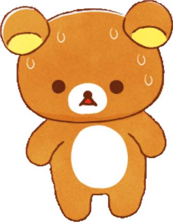 Набор стикеров 【英文】Rilakkuma beside you stickers для WhatsApp 11