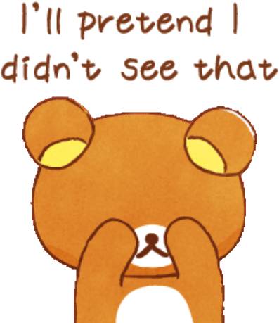 Набор стикеров 【英文】Rilakkuma beside you stickers для WhatsApp 16