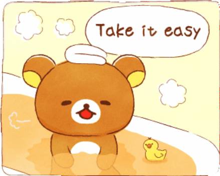 Набор стикеров 【英文】Rilakkuma beside you stickers для WhatsApp 2