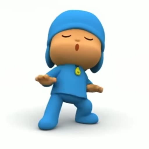 Набор стикеров Pocoyo для Telegram 1