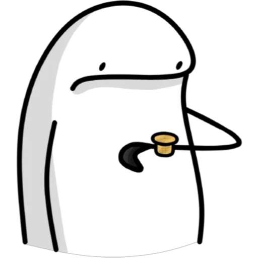 Набор стикеров Flork + для WhatsApp 11