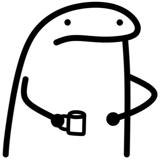 Набор стикеров Flork + для WhatsApp 12