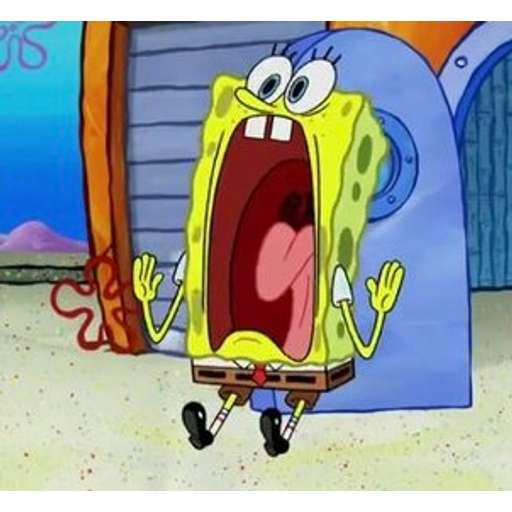 Набор стикеров Spongebob Mood Vol.25 для WhatsApp 19