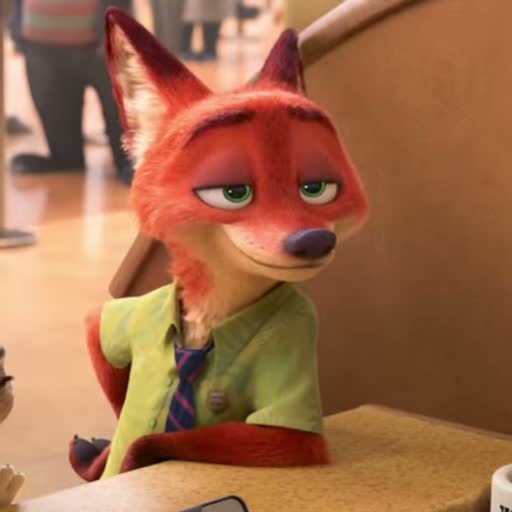 Набор стикеров Зверополис №10 для Telegram 1