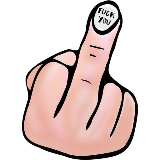 Набор стикеров Fuck You для WhatsApp 21