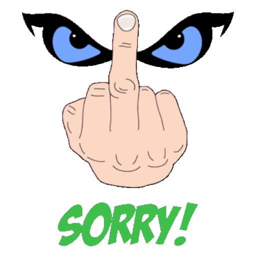 Набор стикеров Fuck You для WhatsApp 23