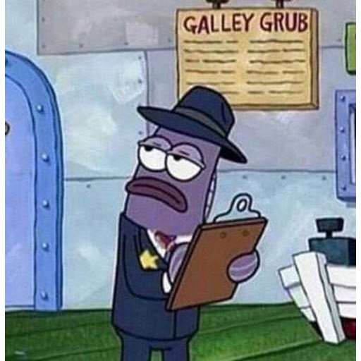 Набор стикеров Spongebob Mood Vol.24 для WhatsApp 10