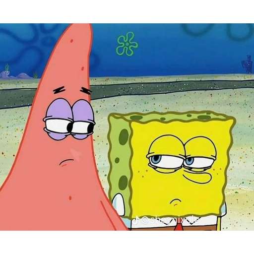 Набор стикеров Spongebob Mood Vol.24 для WhatsApp 17