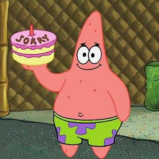 Набор стикеров Spongebob Mood Vol.24 для WhatsApp 2