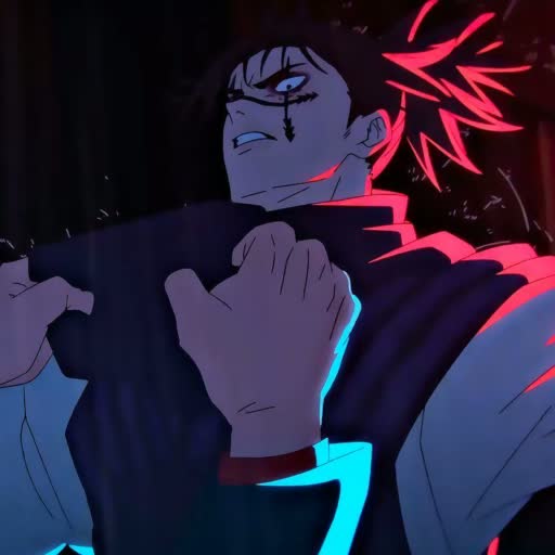 Набор стикеров Чосо Магическая битва для Telegram 1