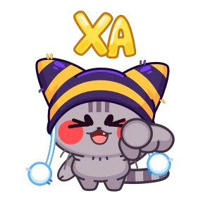 Котёнок в шапке 0