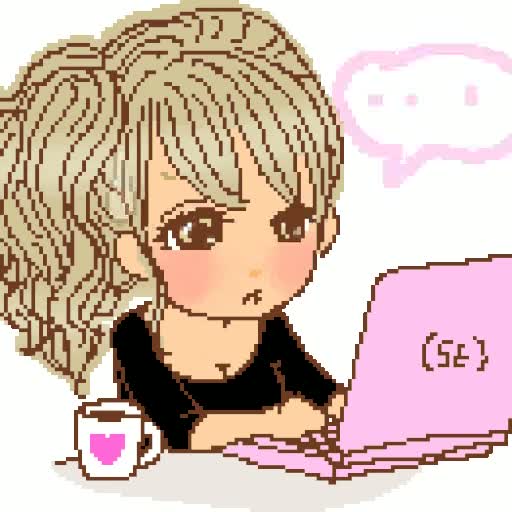 Набор стикеров Deco Gal Souzai для Telegram 1