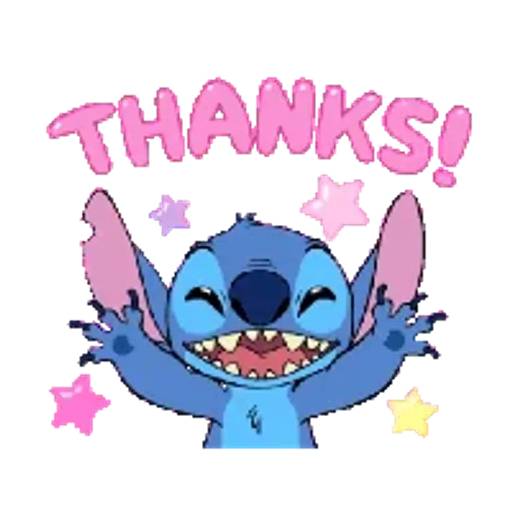 Набор стикеров Stitch Animated для WhatsApp 1