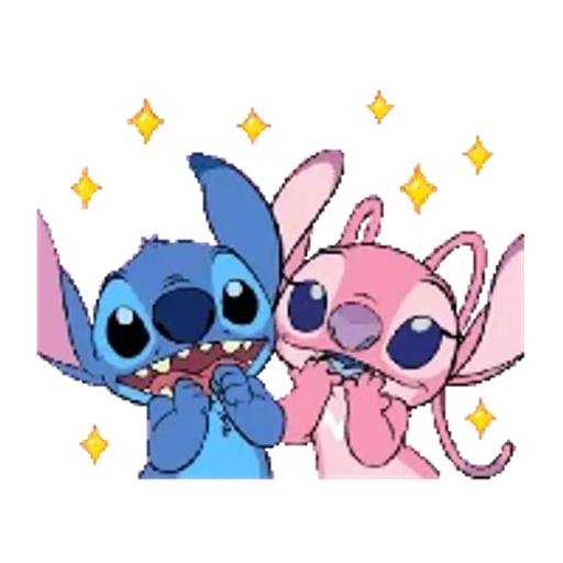 Набор стикеров Stitch Animated для WhatsApp 20