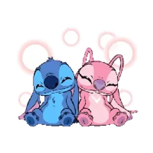 Набор стикеров Stitch Animated для WhatsApp 4