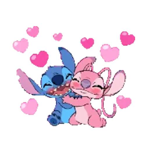 Набор стикеров Stitch Animated для WhatsApp 6