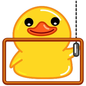 Утя Утя — стикер для MAX