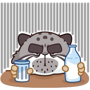 Коты Коты — стикер для MAX