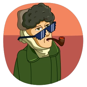 Шедевры искусства — стикер для MAX
